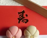ねりきり餡で作る『梅』作り方25写真