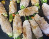 おくらとチーズの夏巻きレシピ+下茹付き作り方4写真