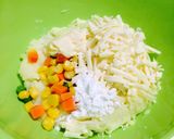 ポテトとチーズの春巻き♪作り方2写真