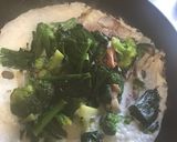 野菜とベーコンのクリーム和え作り方5写真