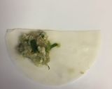 半分餃子の皮子供用餃子包み方作り方1写真