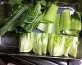 青梗菜と豚肉のオイスターソース炒め作り方2写真