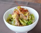 レンジで！コク旨ピーナッツバター回鍋肉作り方6写真