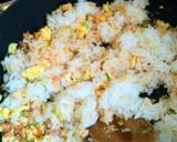 簡単ランチ❤鮭フレークチャーハン❤作り方4写真