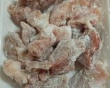 蜜柑の酢豚作り方1写真