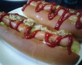 我が家の☆ホットドッグ作り方5写真