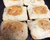 節約♡チーズ&カレー味油揚げのハサミ焼き作り方8写真