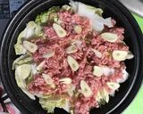 〜タジン鍋〜ひき肉と白菜のピリ辛味噌！作り方2写真