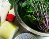 水菜と大根のツナサラダ作り方1写真