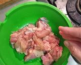 鶏とブロッコリーの粒マ粉チーズソース和え作り方1写真