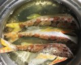 【郷土料理】酢醤油でヒメ(白身魚)の塩煮作り方2写真