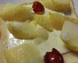 林檎×ナッツのチーズシュガートースト作り方4写真