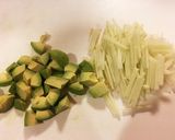 大根アボカドmixサラダ作り方1写真