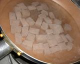 こんにゃくと✿鶏ひき肉の❀甘辛煮✿作り方1写真