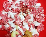 豆腐ぼーる入り洋風スープ作り方2写真