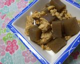 こんにゃくと✿鶏ひき肉の❀甘辛煮✿作り方4写真