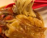餃子と赤白緑野菜たっぷりＷ味噌ラーメン作り方18写真