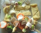 パーティーに串鍋:お節の材料プラスα作り方2写真