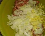 餃子の皮で簡単焼きシュウマイ♪作り方1写真