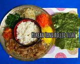 韓国風♪カラフル手巻き寿司作り方6写真