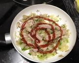 弁当のオカズにハム&デミソース作り方8写真