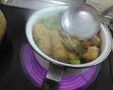 小松菜としめじと油揚げの煮浸し作り方3写真