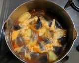コクしっかりあったまる！ナスの麻婆スープ作り方3写真