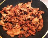 糖質制限♪豚の甘辛焼き作り方5写真