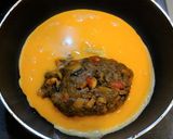 余ったドライカレーで!簡単オムレツ作り方2写真