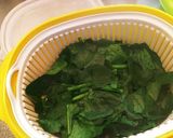 糖質制限♪ほうれん草のおひたし作り方1写真