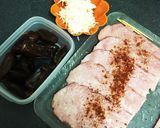 ベーコンデーツロール お弁当のおかず作り方1写真