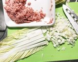 ご飯のお供♪ひき肉とたっぷり白菜炒め！作り方1写真