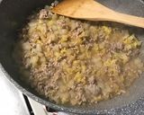 ご飯のお供♪ひき肉とたっぷり白菜炒め！作り方5写真