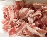 新ごぼうで豚肉入り笹切りきんぴら作り方2写真