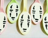 スプーンチョコでカオナシ♪作り方3写真