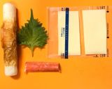 クルクル♡ちくわ&カニカマ&チーズロール作り方1写真