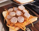 ナポリタンホットサンド作り方1写真