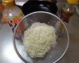 最速の具なし焼き素麺作り方1写真