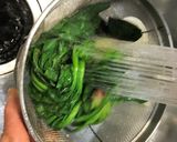 根っこまで美味しい♪ほうれん草の浸し♪作り方1写真