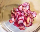 パパッと簡単♡色も鮮やか赤かぶの甘酢漬け作り方1写真