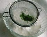簡単★和菓子　レンジdeうぐいす餅作り方1写真
