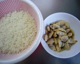 あさりのむき身で和ピラフ作り方1写真