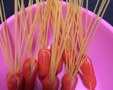 簡単・宇宙人パスタ作り方1写真