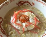 ふわふわお月見ラーメン作り方5写真