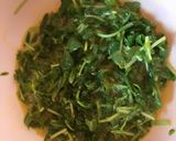 豆苗のチヂミ風作り方1写真