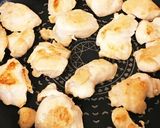 簡単！ヘルシー！鶏むね肉の梅みそ焼き作り方2写真