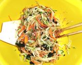 美味しいよ☆納豆で和えちゃった大根サラダ作り方4写真