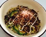 米粉とお豆腐のヘルシーお好み焼き♪作り方5写真