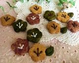 野菜パウダーで桃の花クッキー作り方16写真