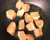 簡単☆鶏胸肉とトマトの卵とじ炒め作り方3写真